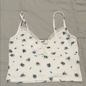 Cotton On | Floral Lace Trim Cami Top